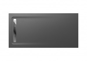 Roca AP60164032001640 AQUOS Brodzik prostokątny 1600 x 800 mm SYFON W KPL ONYKS