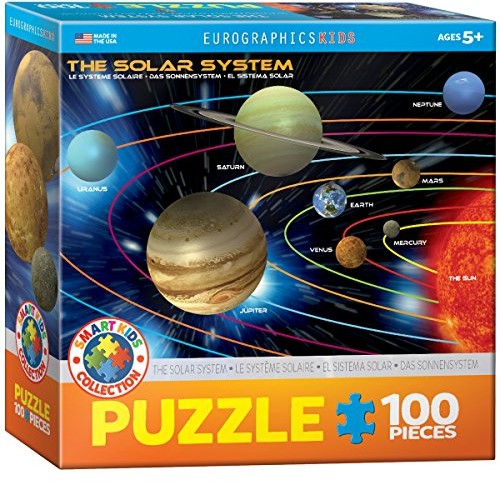 Eurographics układ słoneczny 100 części puzzle