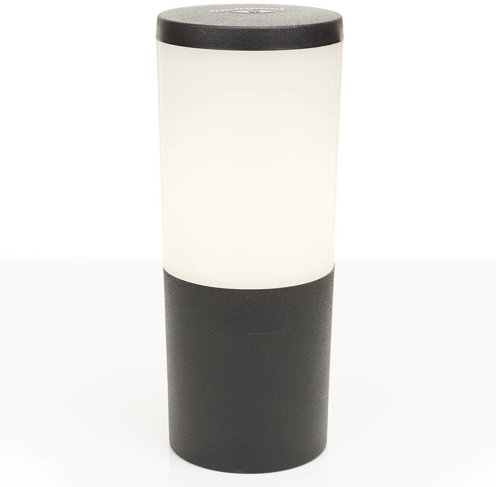 Fumagalli Lampa cokołowa LED Amelia CCT, czarna, 25 cm