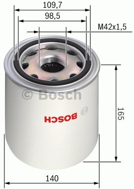 Bosch Wkład osuszacza powietrza, instalacja pneumatyczna 0 986 628 251 0 986 628 251