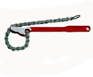 Rothenberger 107120000 klucz z łańcuchem obrotowym, 12, 300 MM, czerwony 107120000