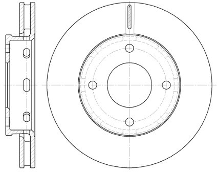 Roadhouse Tarcza hamulcowa 6680.10