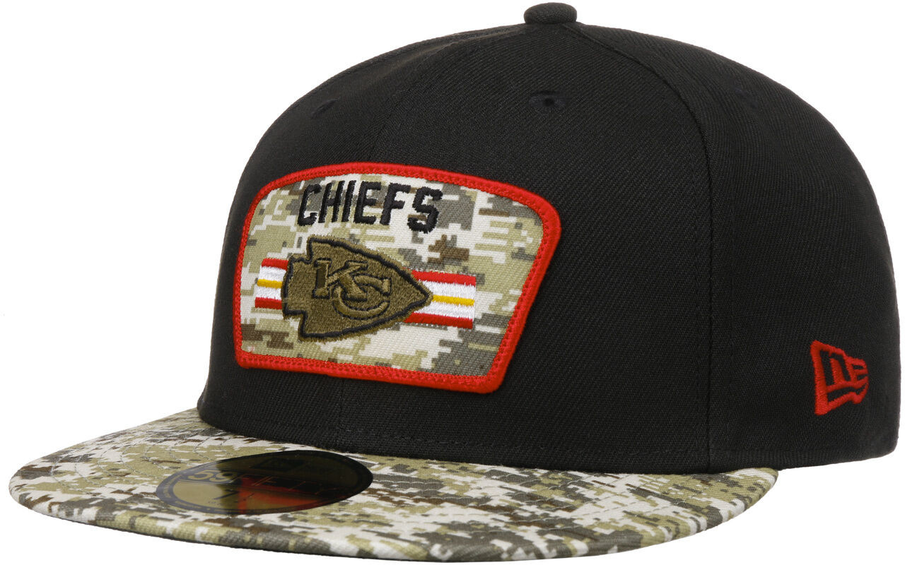 New Era Czapka 59Fifty Kansas City Chiefs by czarny, 7 1/4 (57,7 cm)
