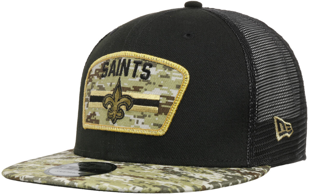New Era Czapka 9Fifty Salute to Service Saints by czarny, One Size