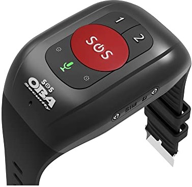 Oba security SOS bransoletka dla seniorów, ratownictwo, GPS 4G, spadek, położenie GPS, cardio, ciśnienie, temperatura, wodoszczelność IP 67 z aplikacją OBA-VS50