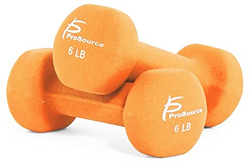 Tko prosource zestaw dwóch neopren do kolan Grip, 1 lb 12 lb ps-1146-neo-orange