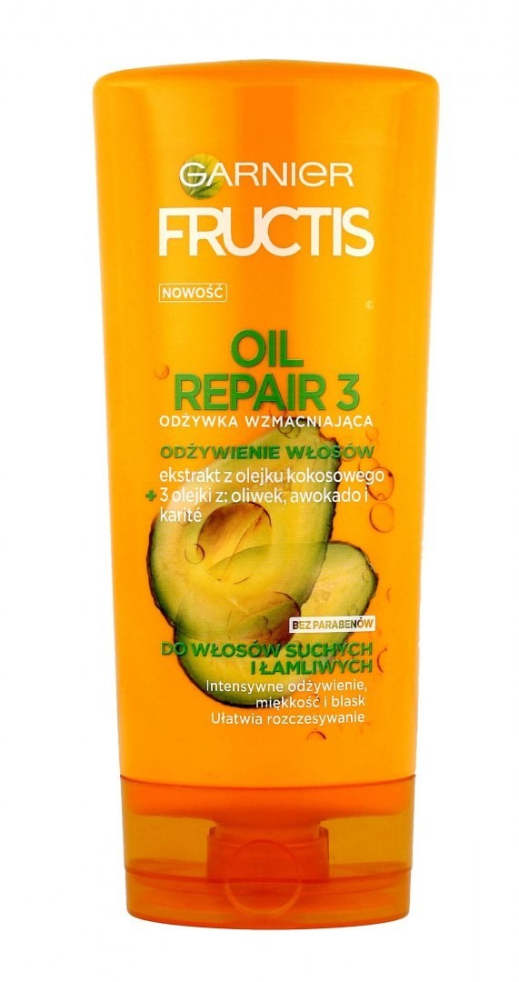 Garnier Fructis Oil Repair 3 Odżywka do włosów odżywcza 200ml 85296