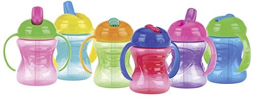 Nby 103027 słomki do picia kubek, 240 ML, wielokolorowe