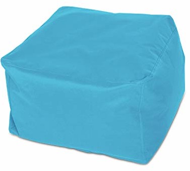 knorr-baby knorr-baby 440302 stołek kwadratowy L, kolor petrol, niebieski