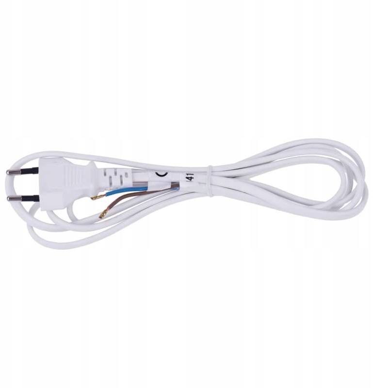 Conotech przyłączeniowy Pvc 2×0,75mm, 5m biały