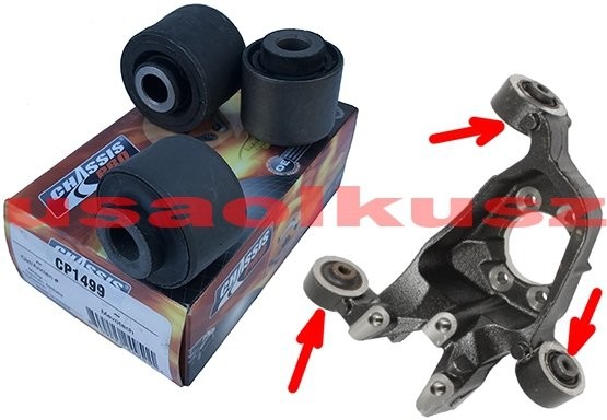 STD Tuleje tylnej zwrotnicy Dodge Journey 2010