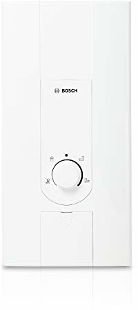 Bosch Thermotechnik Bosch Tronic 5000, elektroniczny podgrzewacz wody, 11/13 kW, przyrząd kuchenny, odporny na ciśnienie z przełącznikiem mocy 2 w 1, wskaźnik LED [klasa energetyczna A]