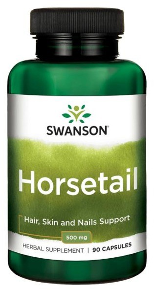 SWANSON Health Products Skrzyp Polny (Horsetail) 500 mg 90 kapsułek