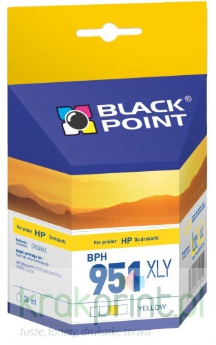 BlackPoint Tusz Zamiennik CN048AE BPH951XLY) Yellow BPH951XLY
