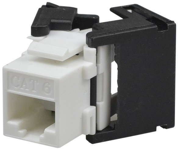 Mediabox 45x45 Keystone RJ45 Utp kat.6 bezn. Neku