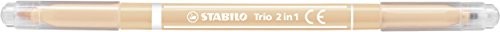 STABILO felt Pen i Fineliner w jednym  Stabilo Trio 2 in 1  10er Pack  Rosa 223/26