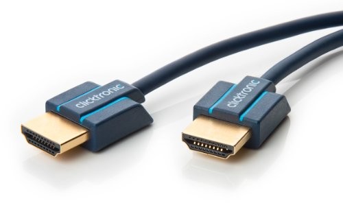 Zdjęcia - Kabel Clicktronic  HDMI 2.0 4K 60Hz Super Slim 2m 