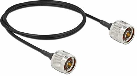 Delock Kabel antenowy N wtyczka do wtyczki N LMR/CFD100 1 m low loss 90472