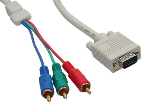 InLine Przejściówka VGA D-SUB na 3x Cinch RGB -3 m 17203