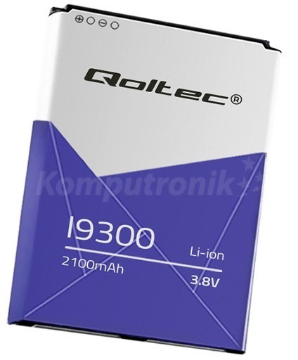 Qoltec Bateria do Samsung Galaxy SIII I9300 | 2100mAh 52091