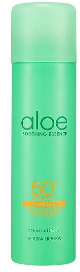 Holika My Asia A&K Beauty Aloe Nawilżający i chłodzący spray przeciwsłoneczny z Filtrem SPF50+ PA++++ - 100 ml