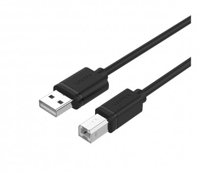 Unitek Kabel USB 2.0 Typ-A Typ-B M/M 1m Y-C430GBK