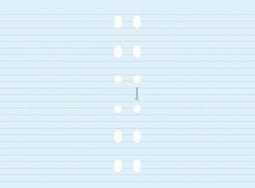 Filofax Pocket notatnik import z arkuszy liniowane (UK), niebieski 213001