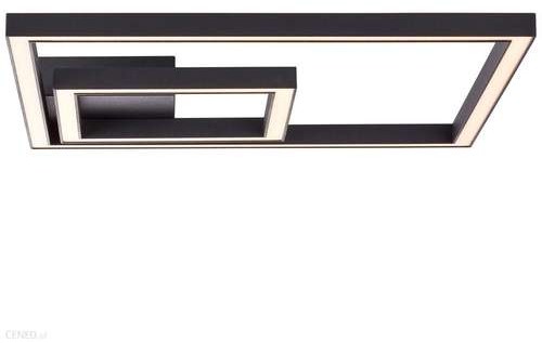 Brilliant Quon G97180/06 plafon lampa sufitowa 1x23W Led czarny