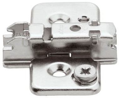Blum CLIP prowadnik, 3 mm, stalowy, wkręty-spax, regulacja mimośrodowa 173H7130