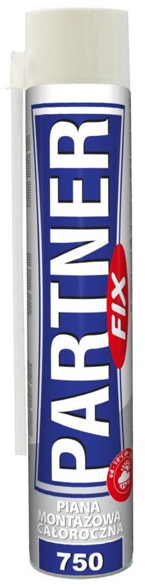 Pianka poliuretanowa wężykowa całoroczna 650 ml Partner Fix