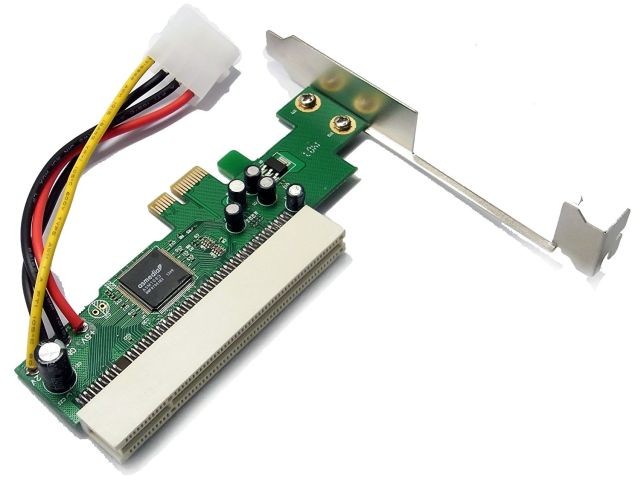 Molex Śledź Kontroler z Pci-e 1x do Pci 32x