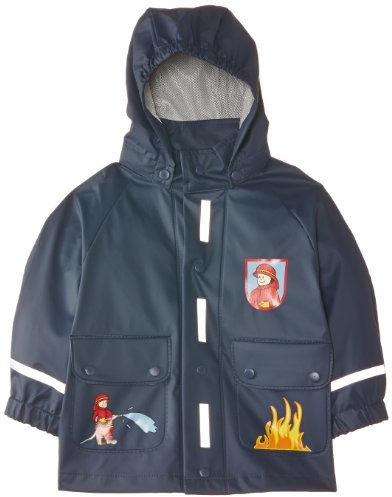 Playshoes chłopcy płaszcz przeciwdeszczowy osłona przeciwdeszczowa płaszcz straż pożarna -  98 408590