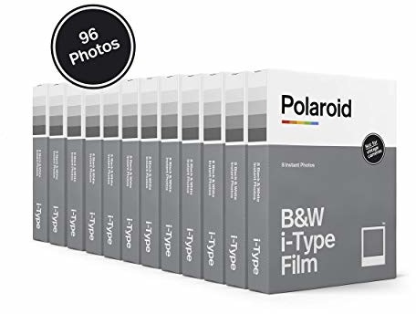 Polaroid film do zdjęć natychmiastowych, Schwarz und Weiß für i-Type - 12 Pack - 96 Photos 6090