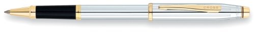Cross Century II Medalist selec Tip Pen chrom z Gold Trim Ref 3304 3304
