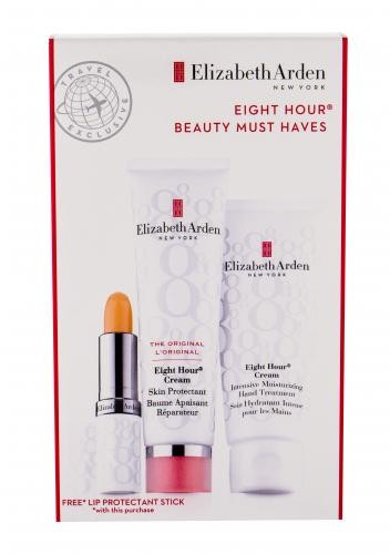 Elizabeth Arden Eight Hour Cream Skin Protectant zestaw Krem ochronny 50 ml + Nawilżający krem do rąk 75 ml + Nawilżający krem do ust SPF15 3,7 g W