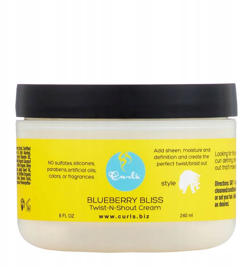 Curls Blueberry Bliss Twist-N-Shout Cream do loków