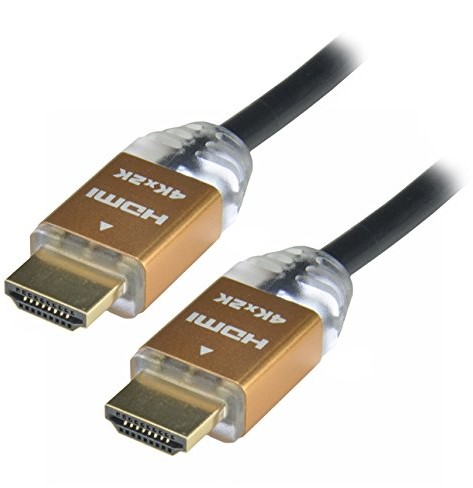 MCL M.C.L MC385LB-2M 4k 2 m męski do męskiego szybkiego kabla HDMI Ethernet 3D MC385LB-2M