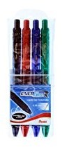 Pentel Liquid Gel etui ink roller EnerGel X BL107, szt. VE = 1 BL107-4