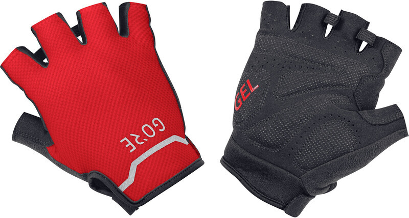 Gore WEAR WEAR C5 Krótkie rękawiczki rowerowe, black/red S | 6 2021 Rękawiczki szosowe 100592993504