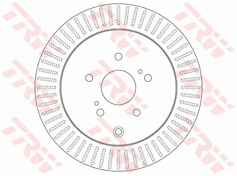 TRW Tarcza hamulcowa DF6351