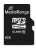 MediaRange mr963 karta pamięci Czerwony/czarny MR957