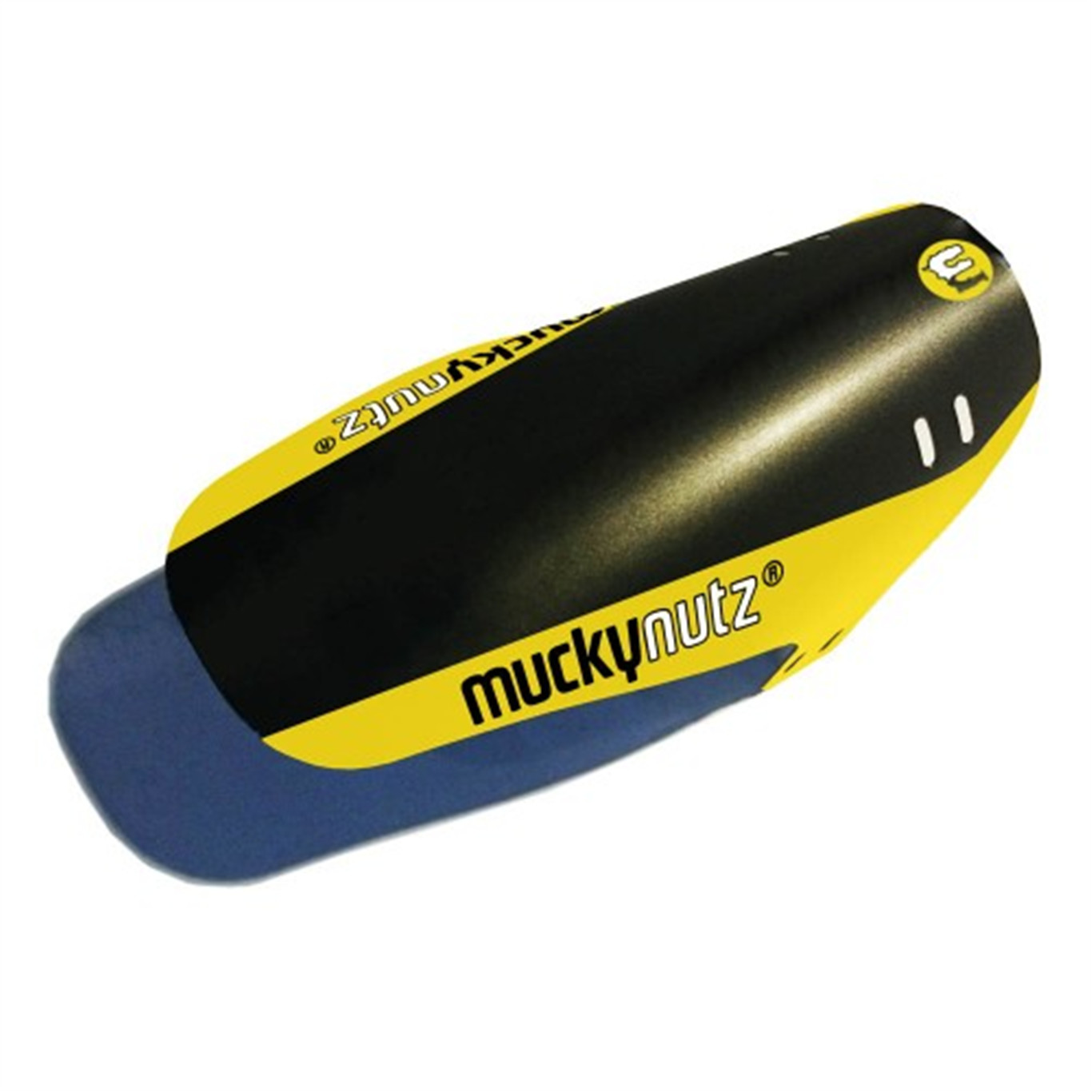 MUCKY NUTZ Błotnik Face Fender czarny-żółty / Wersja zestawu: z rzepem MN0052