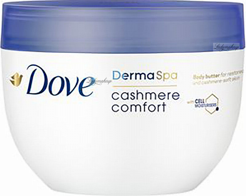 Dove Derma Spa Cashmere Comfort Body Butter - Masło do ciała do skóry suchej - 300 ml