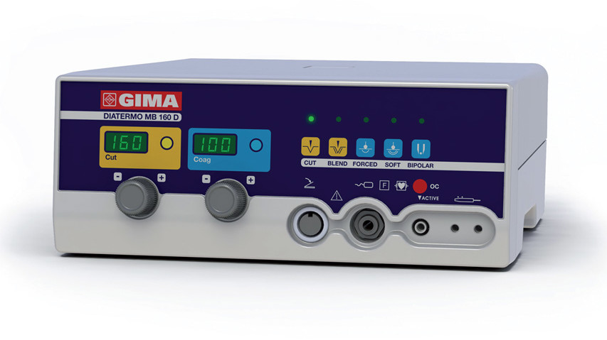 GIMA DIATERMO MB 160D mono-bipolare 160W Jednostrumieniowa jednostka elektrochirurgiczna TOW009150