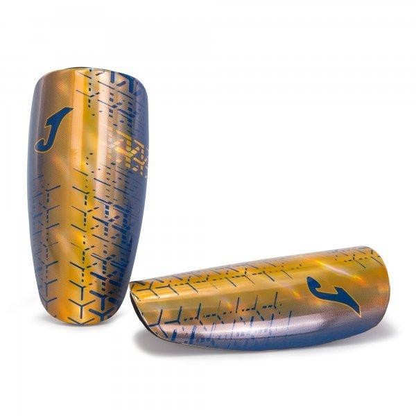 Joma Spider Shin Guards Dark Navy-Fluor Orange