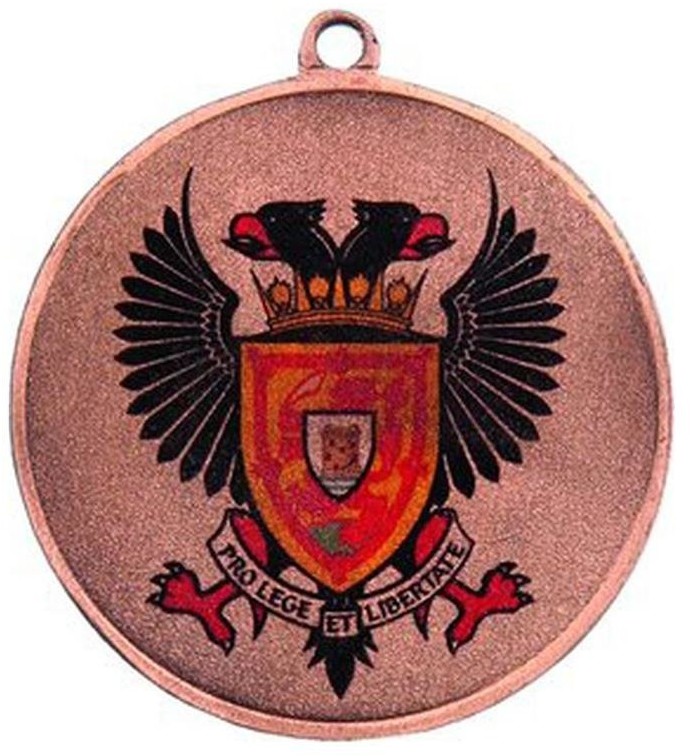 UPOMINKARNIA Medal Metalowy Z Nadrukiem Kolorowym Luxorjet victoriasport-MMC9045/S-LUX-0