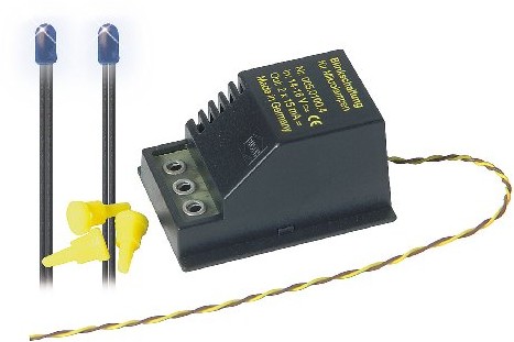 Busch 5935  Auto-Blink zestaw Niebieski HO