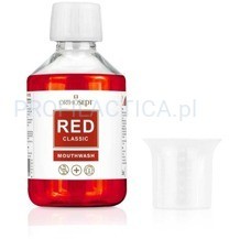 Фото - Зубна паста / ополіскувач Orthosept Red Classic 200 ml - płyn przeciw paradontozie