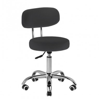ACTIVESHOP TABORET KOSMETYCZNY DO PEDICURE A-007 CZARNY
