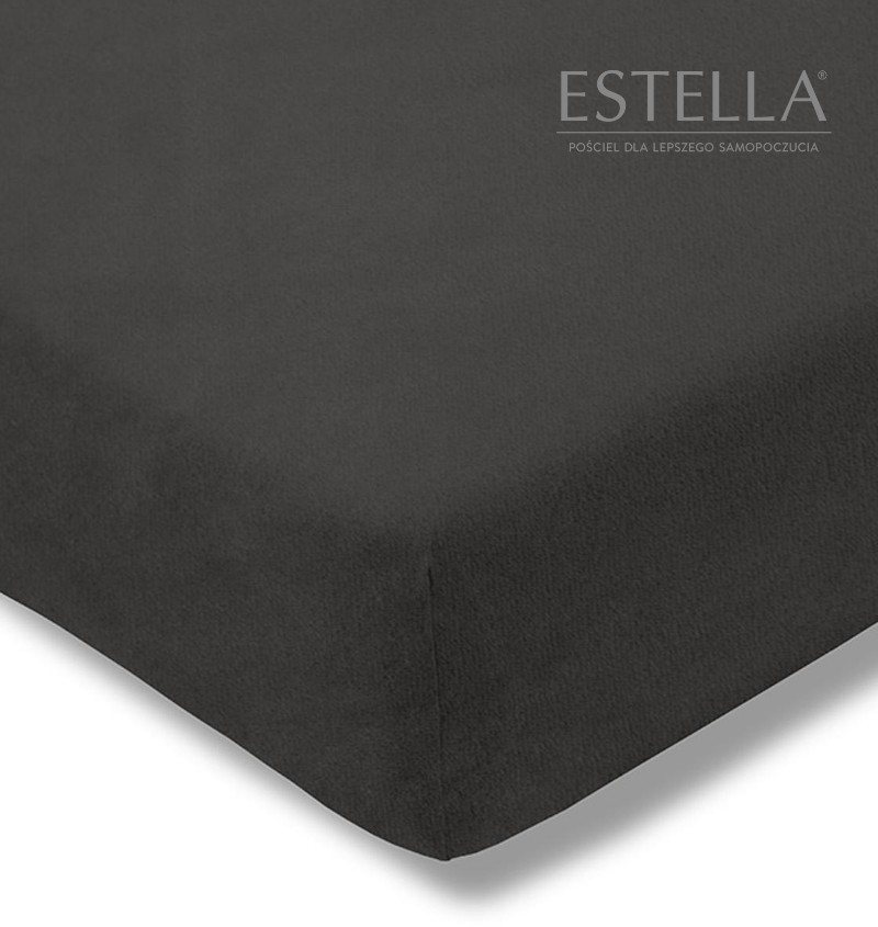 ESTELLA Prześcieradło welurowe Estella 5700 Rozmiar 200x200 Kolor 915